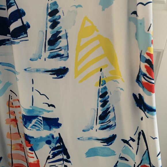 EUC Chaps Sailboat Dress - Picture 2 of 6